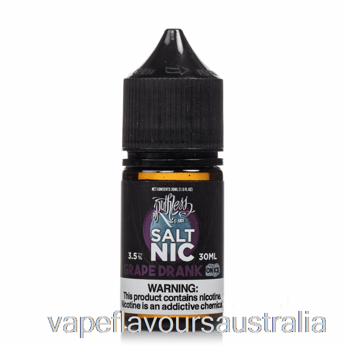 Vape Flavours Australia Grape Drank On Ice - Ruthless SALT - 30mL 10mg